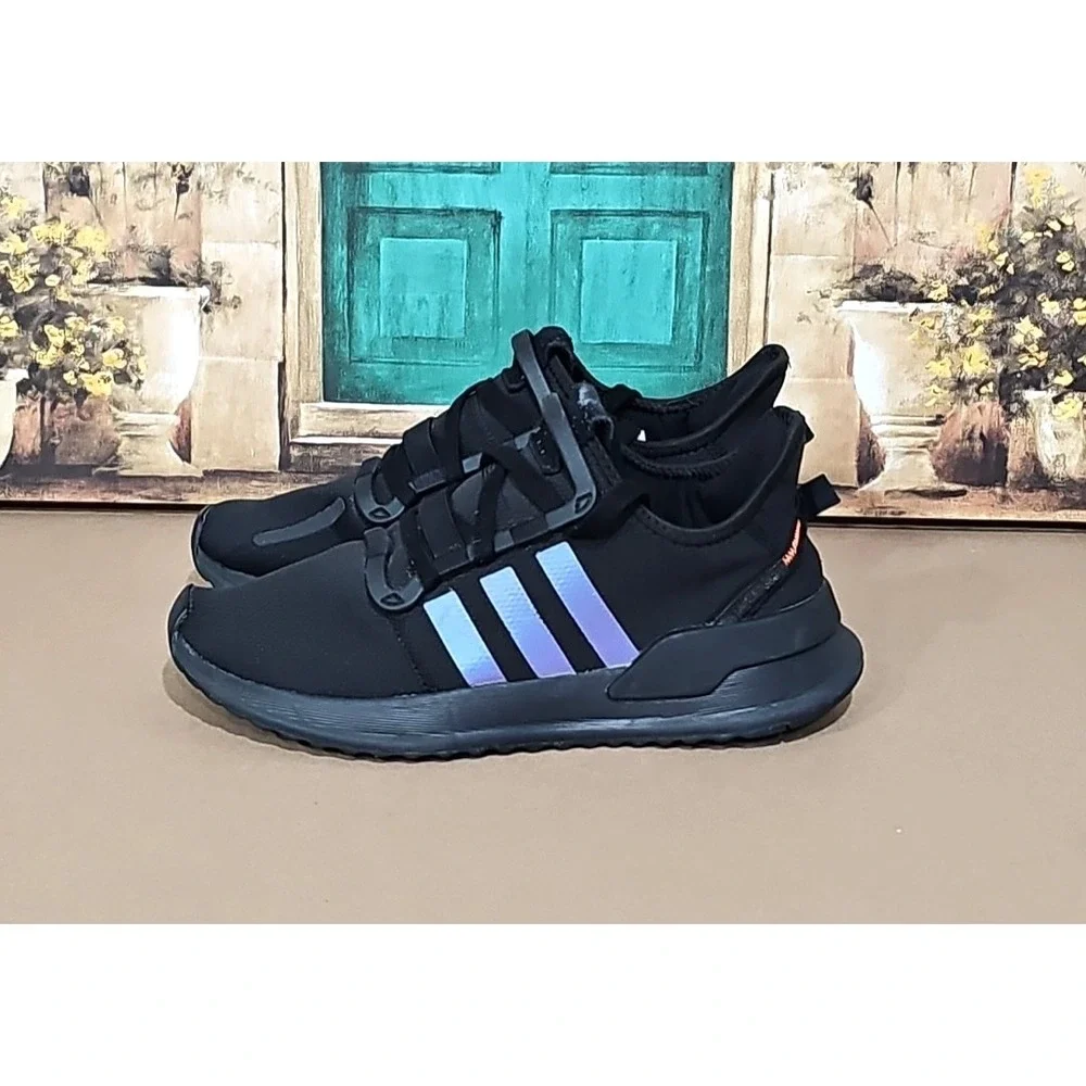 Adidas Swift EVH ultaboost Black Iridescent Purple 6.5 Men's‎ Sneakers